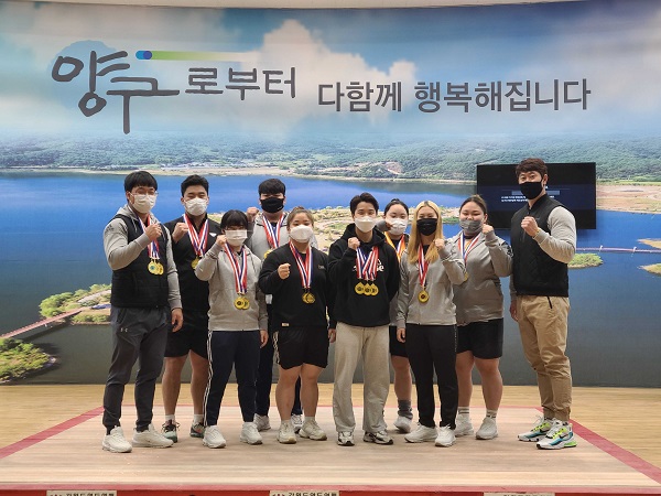 경남대, ‘전국 대학생 역도 선수권대회’ 메달 27개 휩쓸어