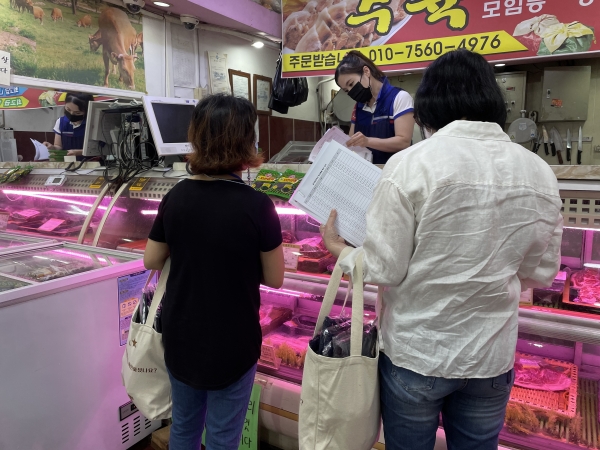 김해시, 전통시장 식품안전관리 지도점검