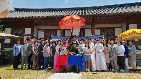 함양문화원, ‘꼬신내 풍기는 잔칫날’ 전통혼례 개최