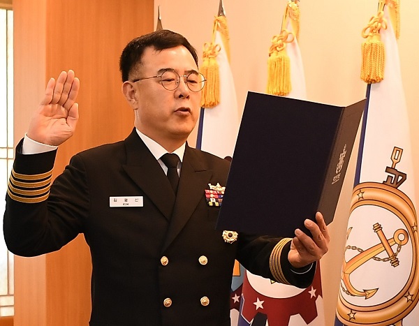 해군교육사 제15대 기초군사교육단장 김영신 대령 취임
