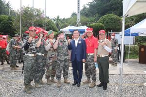 제72주년 진동리지구 전투 전승 72주년 기념식 개최